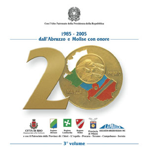 Copertina del  3 ° Volume per i 20 anni del Premio Maiella 